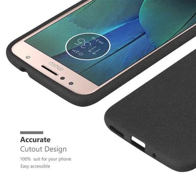 Deksel Motorola MOTO G5S PLUS case (svart)