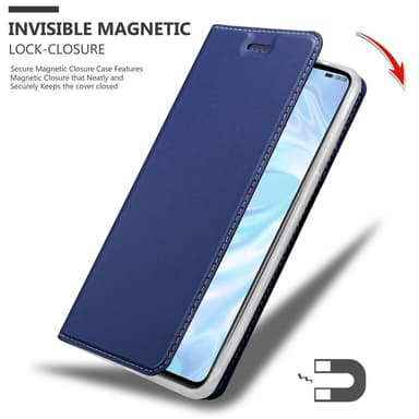 Huawei P30 lommebokdeksel etui (blå)