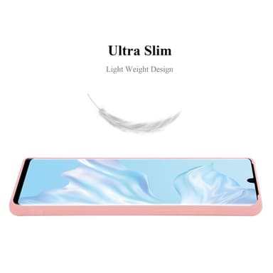Deksel Huawei P30 PRO Silikon cover (rosa)