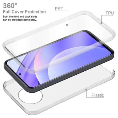 Xiaomi Mi 10T LITE Deksel 360 Case Cover