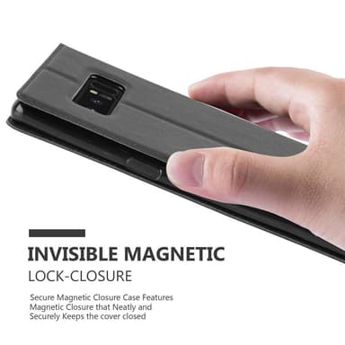 Samsung Galaxy NOTE 8 lommebokdeksel cover (svart)