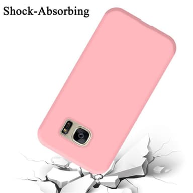 Samsung Galaxy S7 silikondeksel case (rosa)