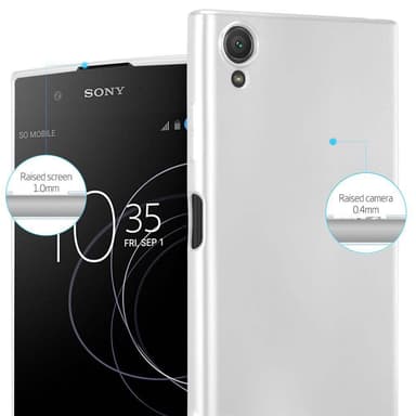 Deksel Sony Xperia XA1 PLUS Case Cover (sølv)