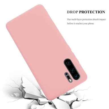 Deksel Huawei P30 PRO Silikon cover (rosa)