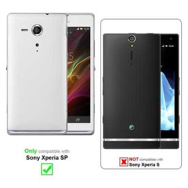 Sony Xperia SP Hardt Deksel Cover (blå)