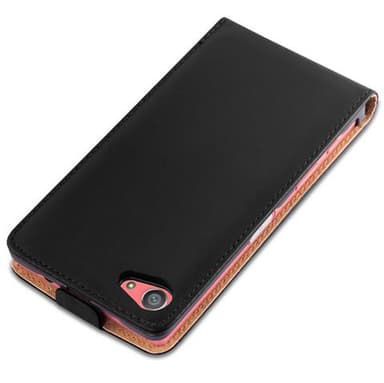 Sony Xperia Z5 COMPACT Deksel Flip Case (svart)