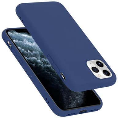 iPhone 11 PRO silikondeksel case (blå)