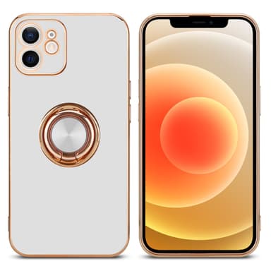 iPhone 11 silikondeksel case (hvit)