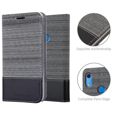 Huawei Y6S lommebokdeksel etui (grå)