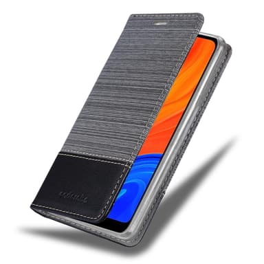 Huawei Y6S lommebokdeksel etui (grå)
