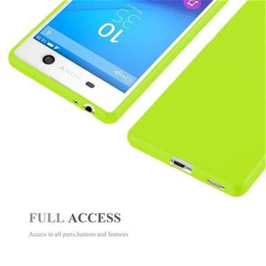 Sony Xperia M5 Deksel Case Cover (grønn)