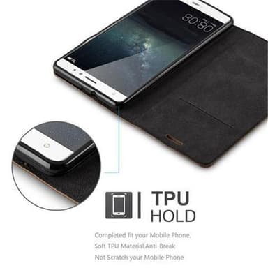 Huawei MATE S lommebokdeksel case (brun)