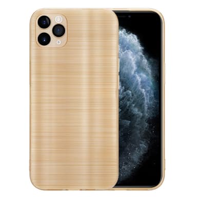iPhone 11 PRO MAX Silikondeksel Beskyttelse (gold)