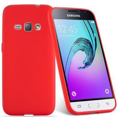 Deksel Samsung Galaxy J1 2016 Silikon cover (rød)