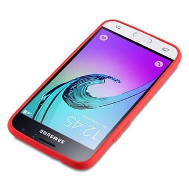 Deksel Samsung Galaxy J1 2016 Silikon cover (rød)