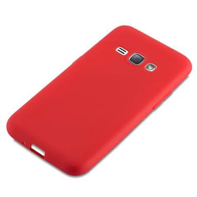 Deksel Samsung Galaxy J1 2016 Silikon cover (rød)