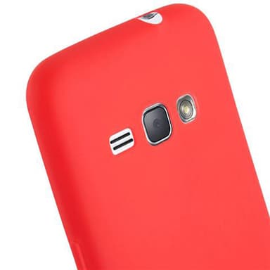 Deksel Samsung Galaxy J1 2016 Silikon cover (rød)