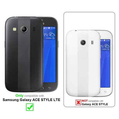 Deksel Samsung Galaxy ACE STYLE LTE Veske (Svart)