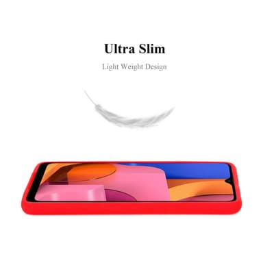 Deksel Samsung Galaxy A20s case (rød)