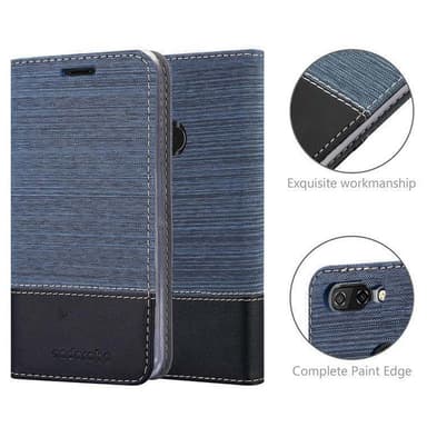 ZTE Blade V9 lommebokdeksel etui (blå)