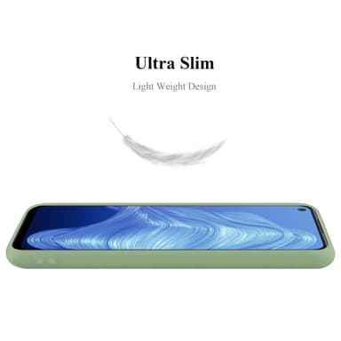 Deksel Realme 7 5G Silikon cover (grønn)