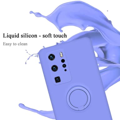 Deksel Huawei P40 PRO / P40 PRO+ Ring Case (lilla)