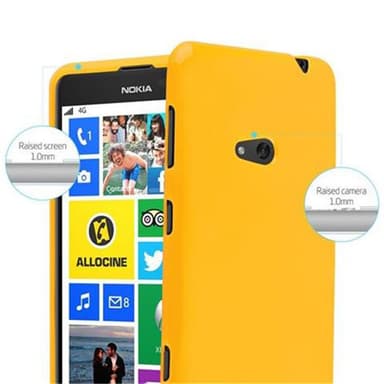 Nokia Lumia 625 Deksel Case Cover (gul)