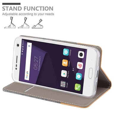 ZTE Blade V8 lommebokdeksel etui (grå)