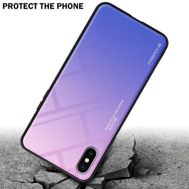 Deksel iPhone X / XS Case Cover (svart)