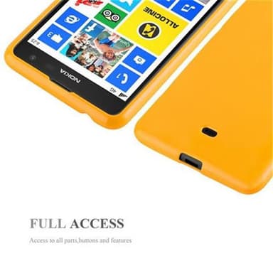 Nokia Lumia 625 Deksel Case Cover (gul)