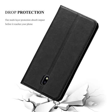 Samsung Galaxy J7 2018 lommebokdeksel case (svart)