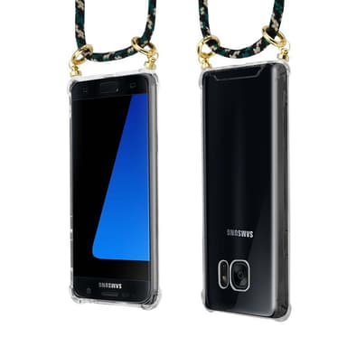 Samsung Galaxy S7 Deksel med Halskjede (brun)