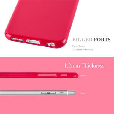 iPhone 6 / 6S Deksel Case Cover (rød)