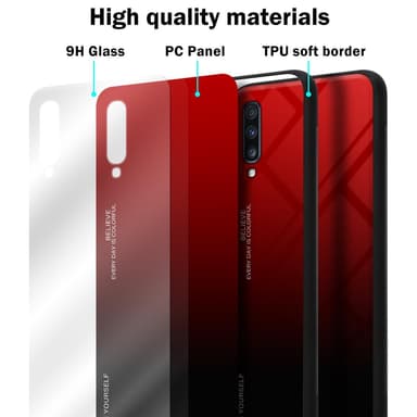 Deksel Samsung Galaxy A70 / A70s Case Cover (svart)