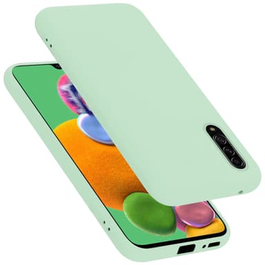 Samsung Galaxy A90 5G silikondeksel case (grønn)