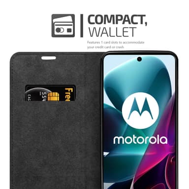 Motorola MOTO G200 5G lommebokdeksel case (brun)
