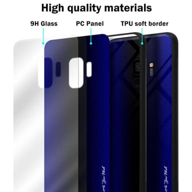 Samsung Galaxy S9 Deksel Case Cover (lilla)