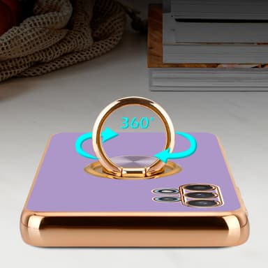 Samsung Galaxy A32 5G silikondeksel case (lilla)