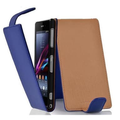 Sony Xperia Z1 COMPACT Deksel Cover Etui (blå)