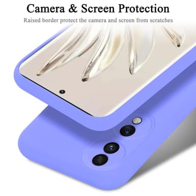 Honor 70 silikondeksel case (Lilla)
