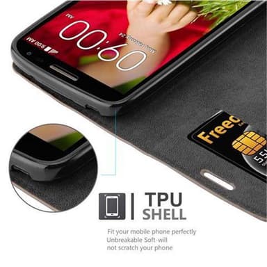 LG G2 MINI lommebokdeksel case (brun)