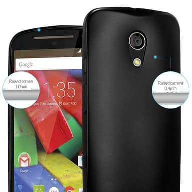 Deksel Motorola MOTO G2 Case Cover (svart)