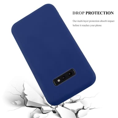Deksel Samsung Galaxy S10e Silikon cover (blå)