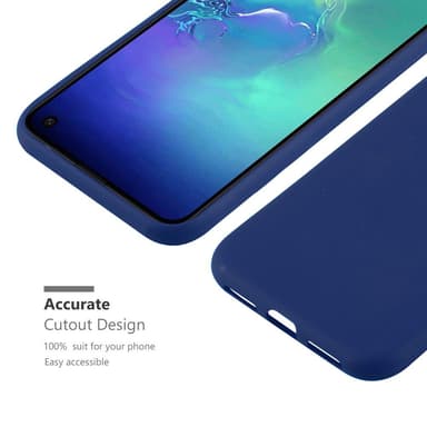 Deksel Samsung Galaxy S10e Silikon cover (blå)