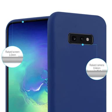 Deksel Samsung Galaxy S10e Silikon cover (blå)