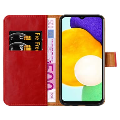 Samsung Galaxy A13 5G lommebokdeksel etui (rød)