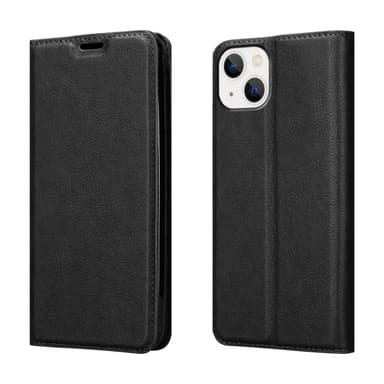 iPhone 14 PLUS lommebokdeksel case (svart)
