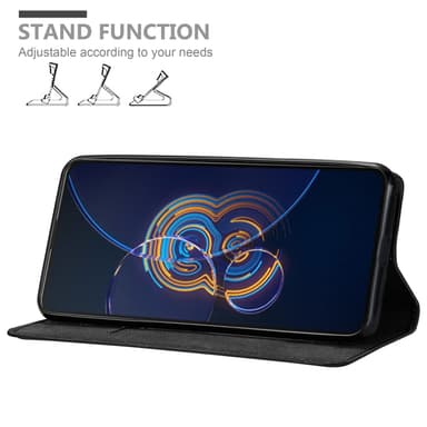 Asus ZenFone 8 FLIP lommebokdeksel case (svart)