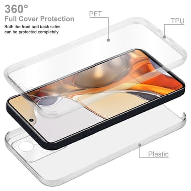 Xiaomi 11T / 11T PRO Deksel 360 Case Cover
