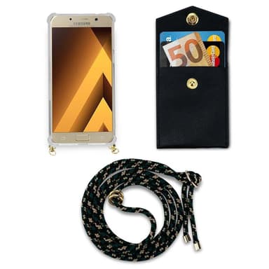 Samsung Galaxy A5 2017 Deksel med Halskjede (brun)